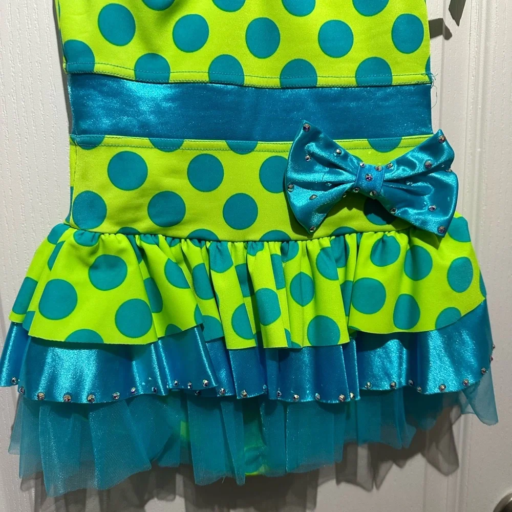 Weissman polka dot dance costume